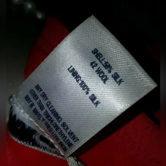 $3,800 OSCAR DE LA RENTA GORGEOUS CORAL RED WOOL SILK LINED RUNWAY DRESS US 6 - Picture 9 of 11